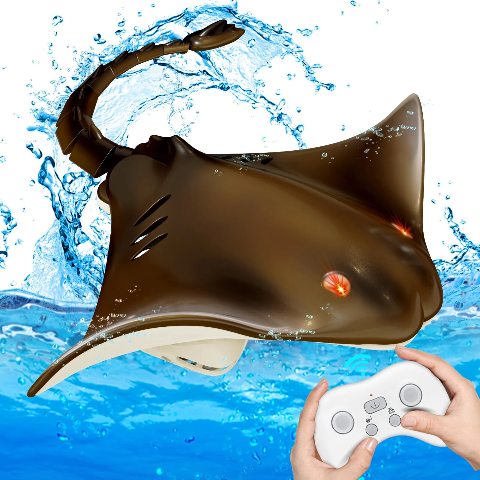 Rc Hobby Grade Boat - 2.4G Remote Control Shark Boat for