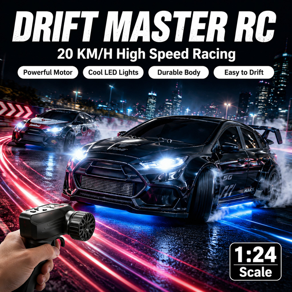 Rc Hobby France - 4WD RC Drift Car 1:24 Scale