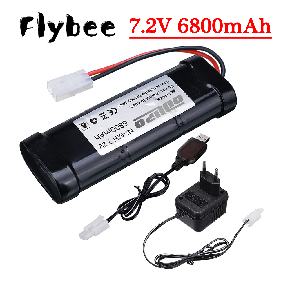 Rc Hobby Boat - 7.2V 6800mAh NiMH Replacement RC Battery