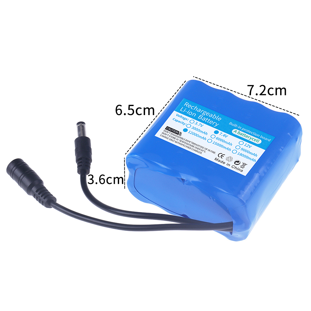 2S4P 18650 Lithium Battery 7.4 - огляд і ціна Rc Hobby Boat