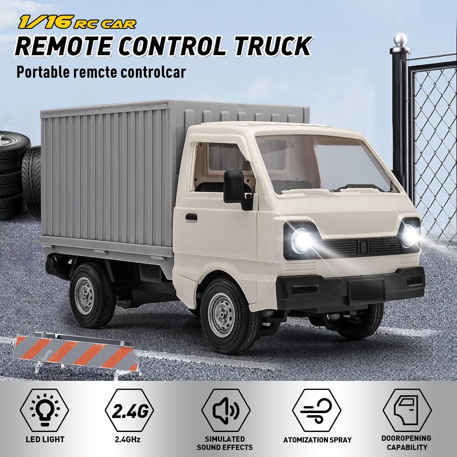 KF21 RC Truck 1:16 2.4GHZ RC C - огляд і ціна Rc Hobby France