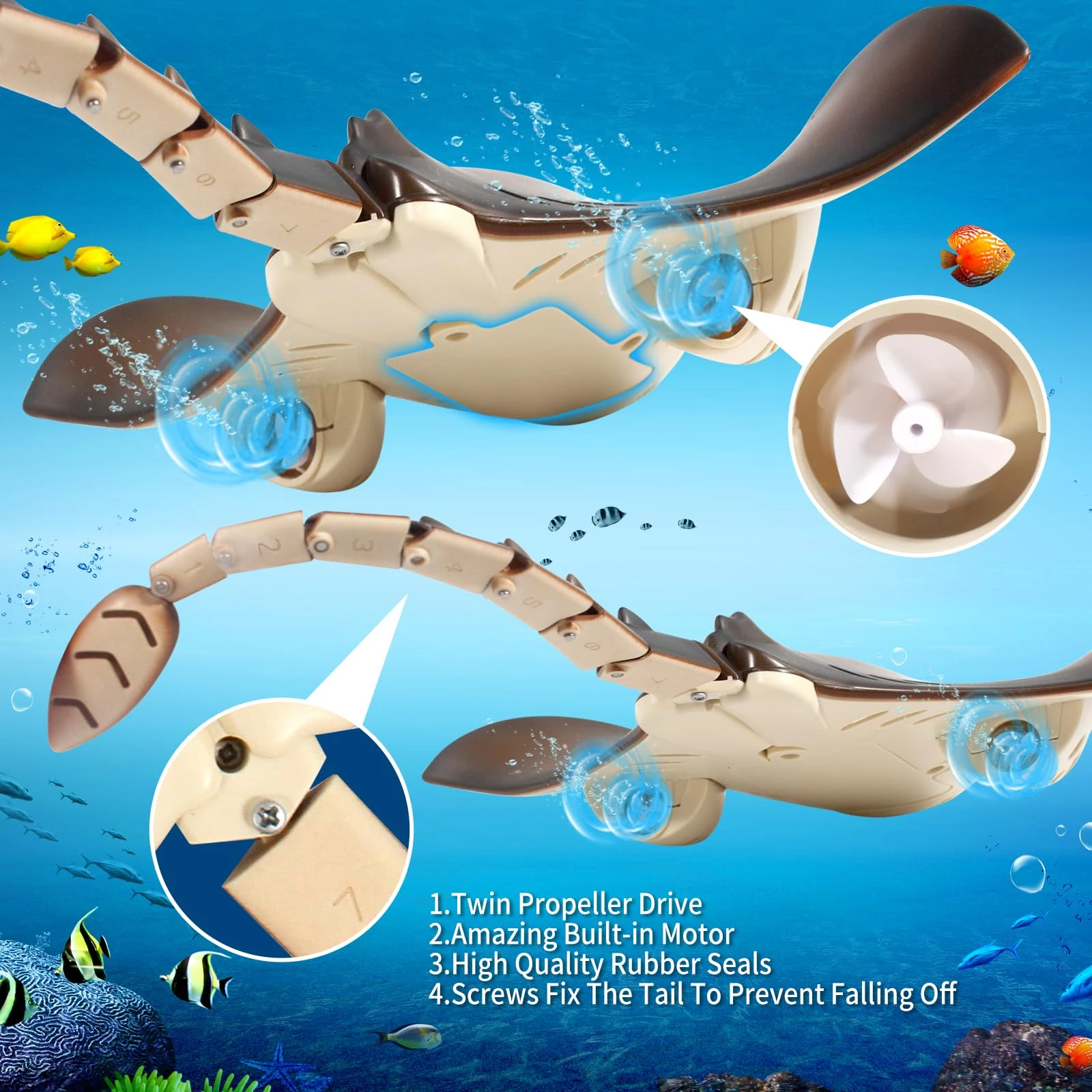2.4G Remote Control Shark Boat - огляд і ціна Rc Hobby Grade Boat