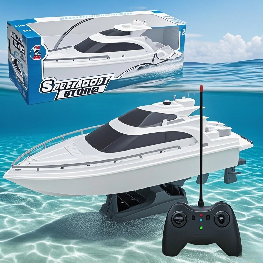 High-Speed RC Boat Toy for Boy - огляд і ціна Rc Hobby Grade Boat