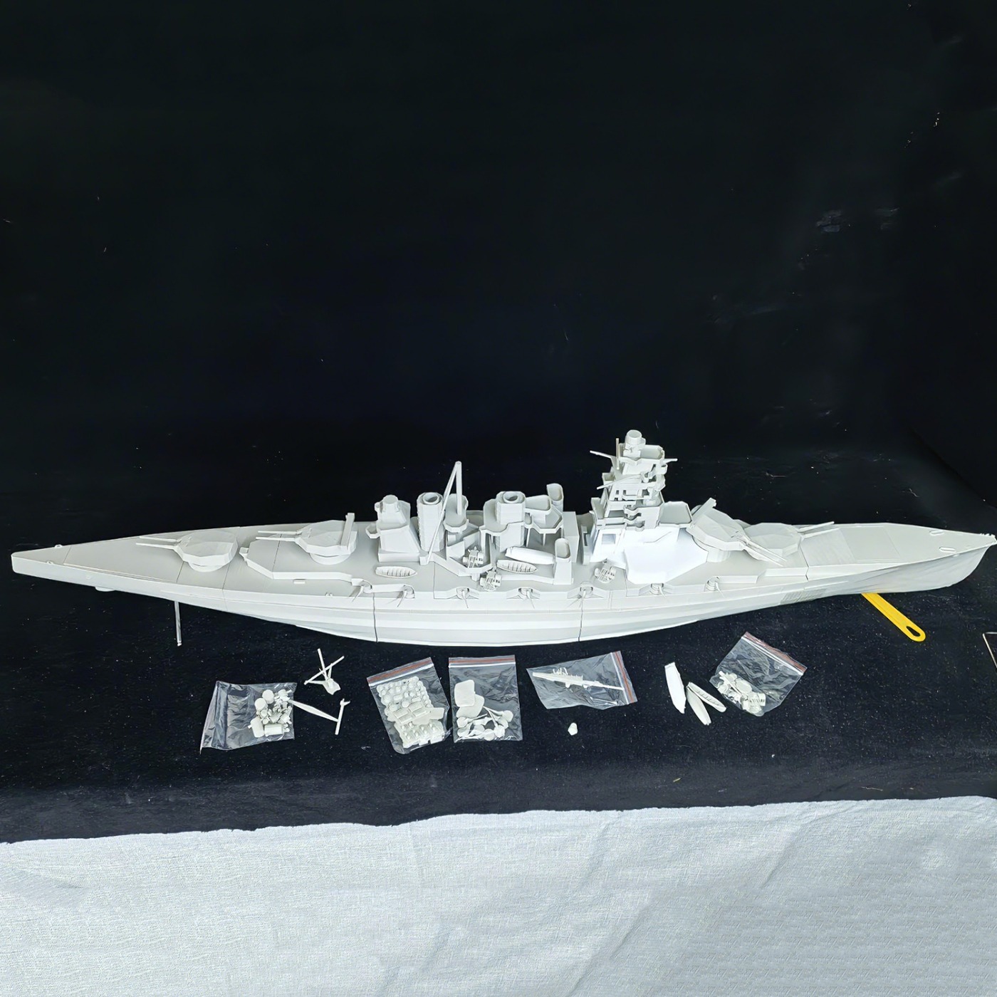 1/200 RC Ships 107cm Kongo WWI - огляд і ціна Rc Hobby Grade Boat