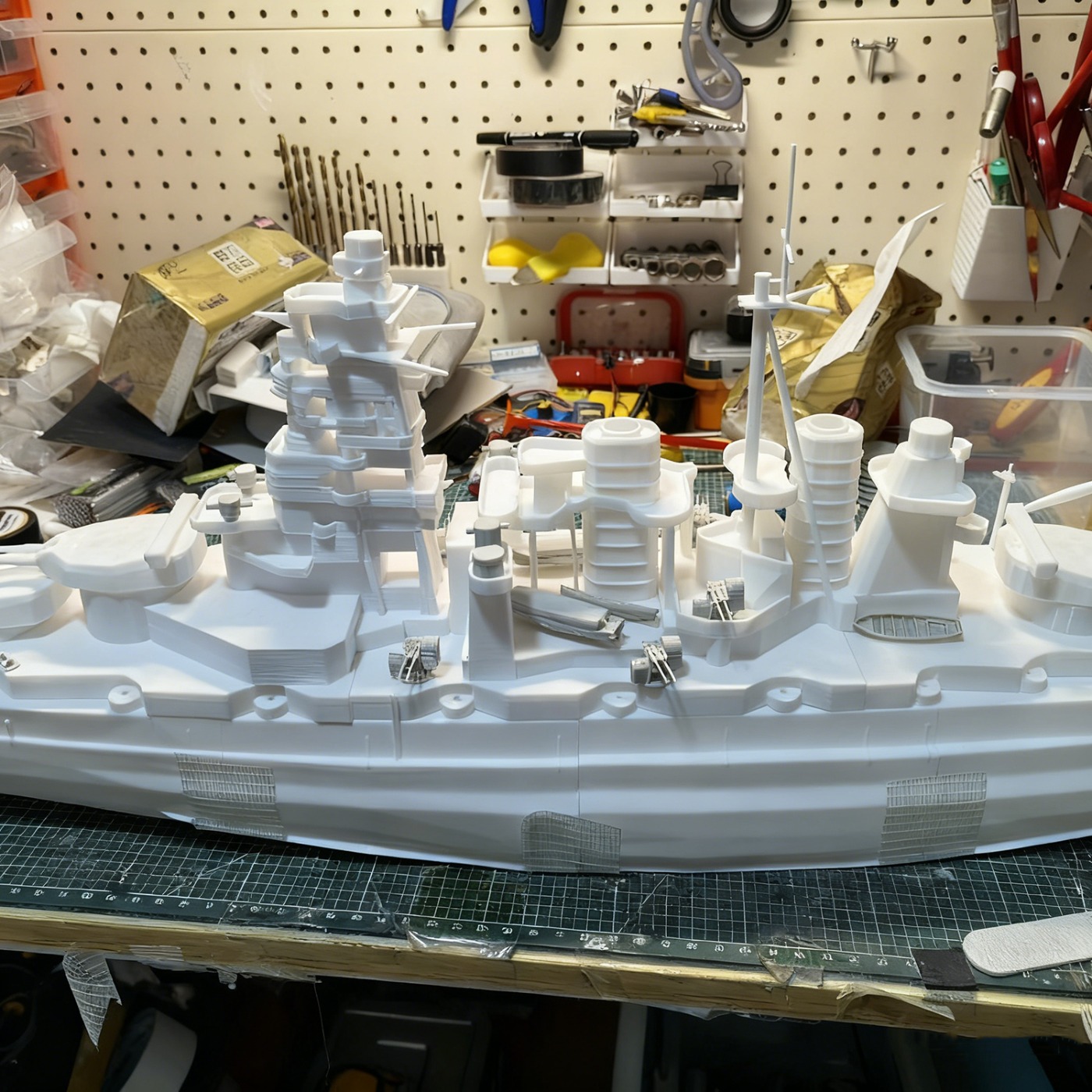 1/200 RC Ships 107cm Kongo WWI - огляд і ціна Rc Hobby Grade Boat