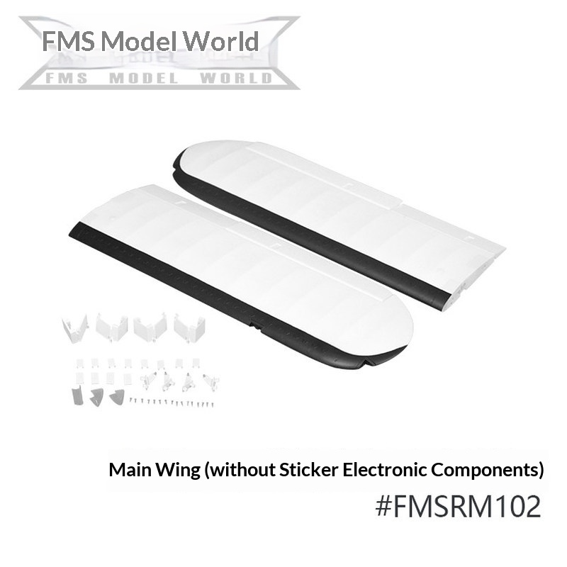 FMS RC Plane Decals For 1700mm - огляд і ціна Rc Hobby Online