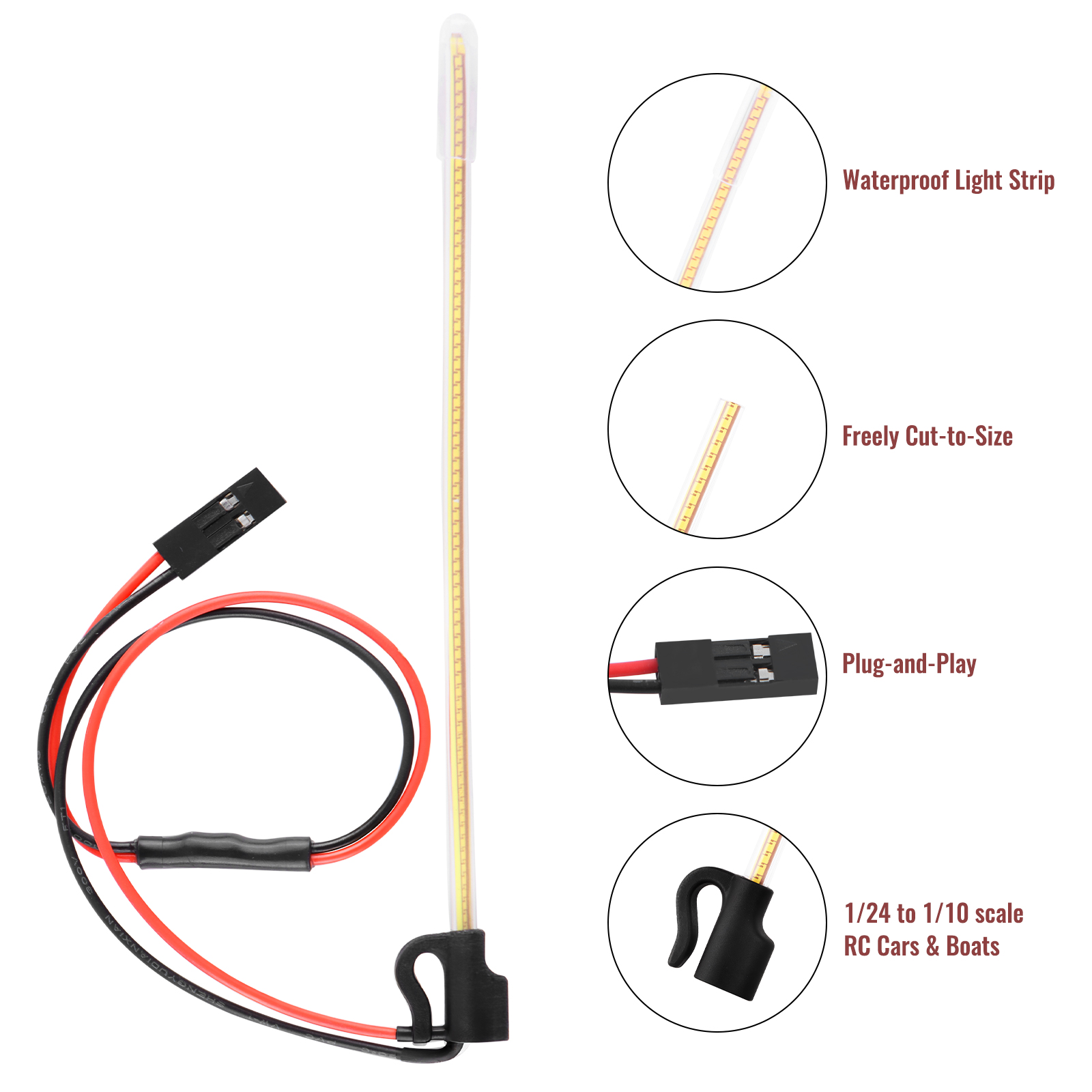 ModRax 2PCS LED RC Antenna Lig - огляд і ціна Rc Hobby France