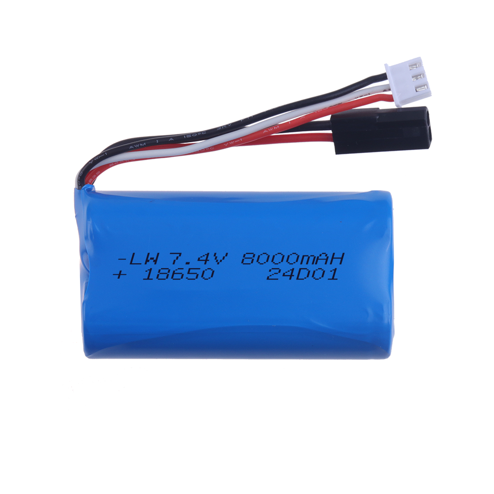(5500 Plug) 18650 7.4V 8000Mah - огляд і ціна Rc Hobby Boat