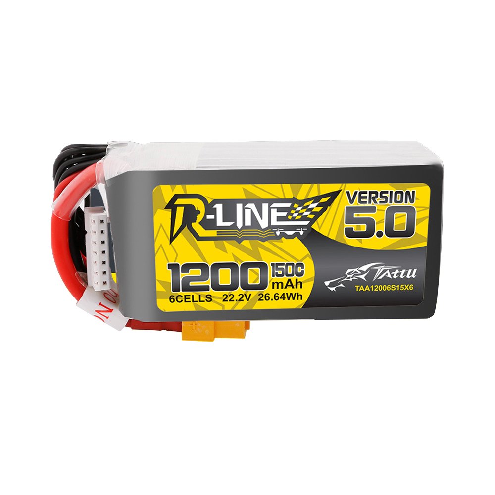 TATTU R-LINE 5.0 22.2V 1200mAh - огляд і ціна Rc Hobby Line