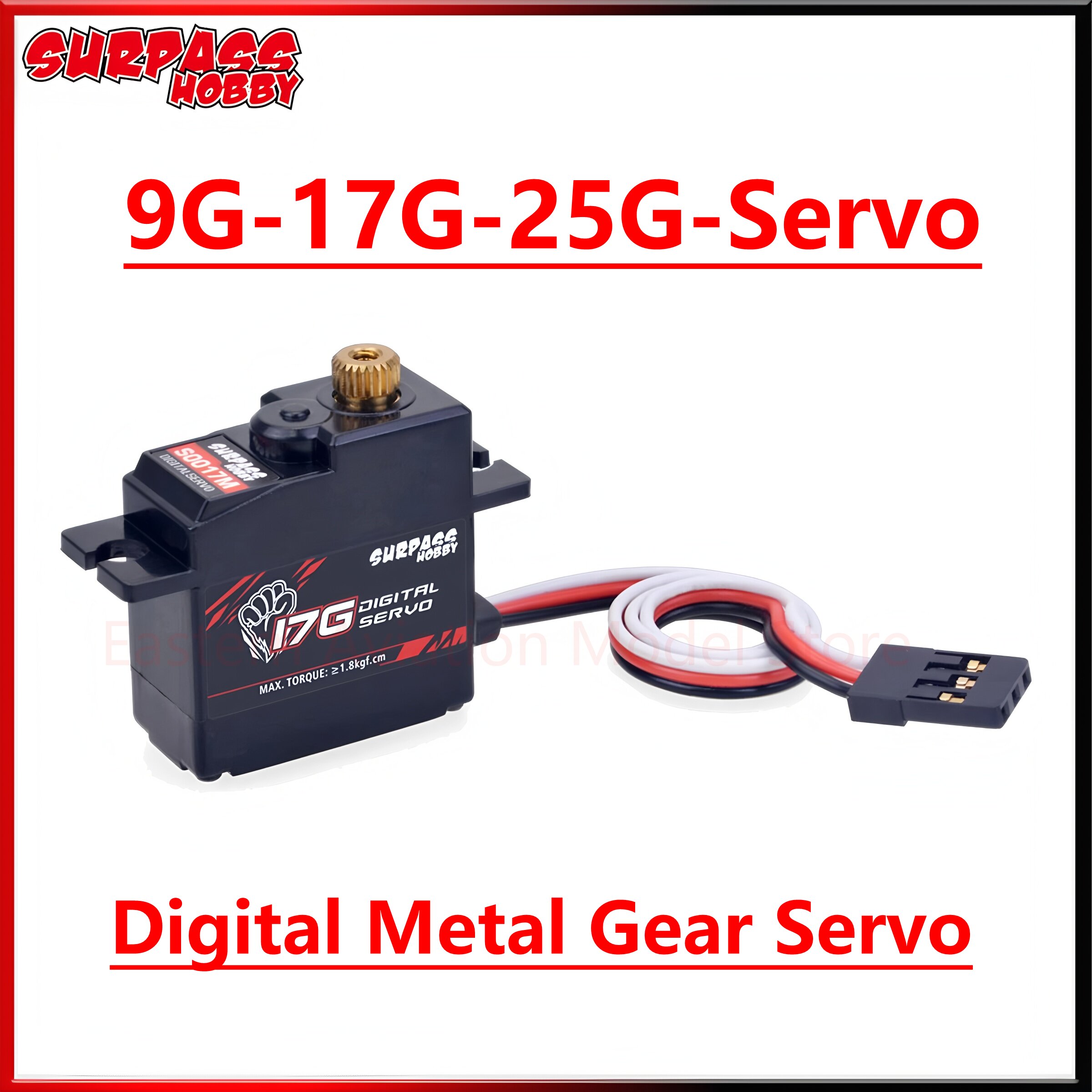 Surpass Hobby S009M 9G S0017M  - огляд і ціна Rc Hobby Online