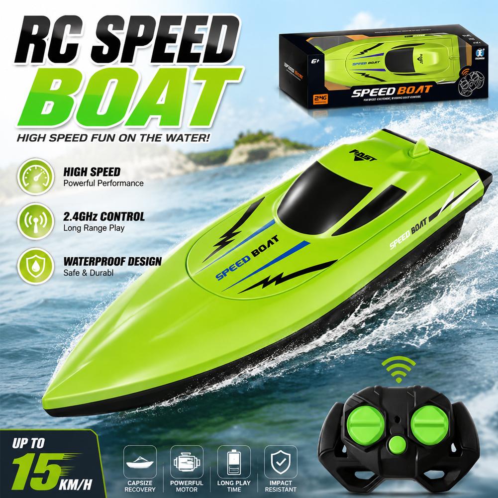 2.4G RC High Speed Speedboat W - огляд і ціна Rc Hobby Grade Boat