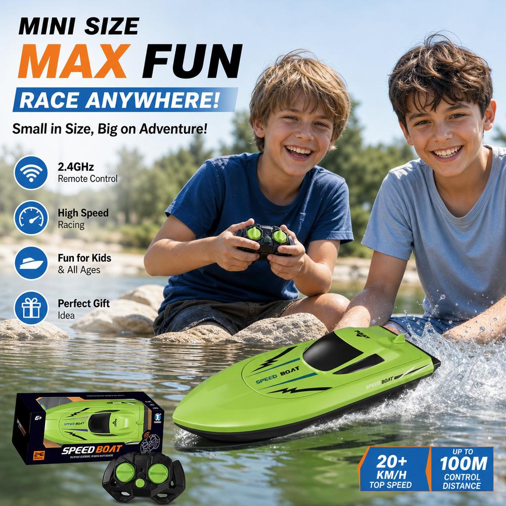 2.4G RC High Speed Speedboat W - огляд і ціна Rc Hobby Grade Boat