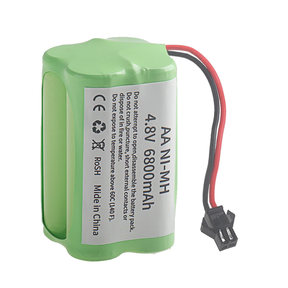 NI-MH 6800mAh 4.8V 4*AA Batter - огляд і ціна Rc Hobby Boat
