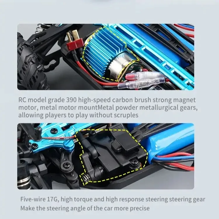 MJX 1/16 2.4G 4WD RC Monster T - огляд і ціна Rc Hobby Line