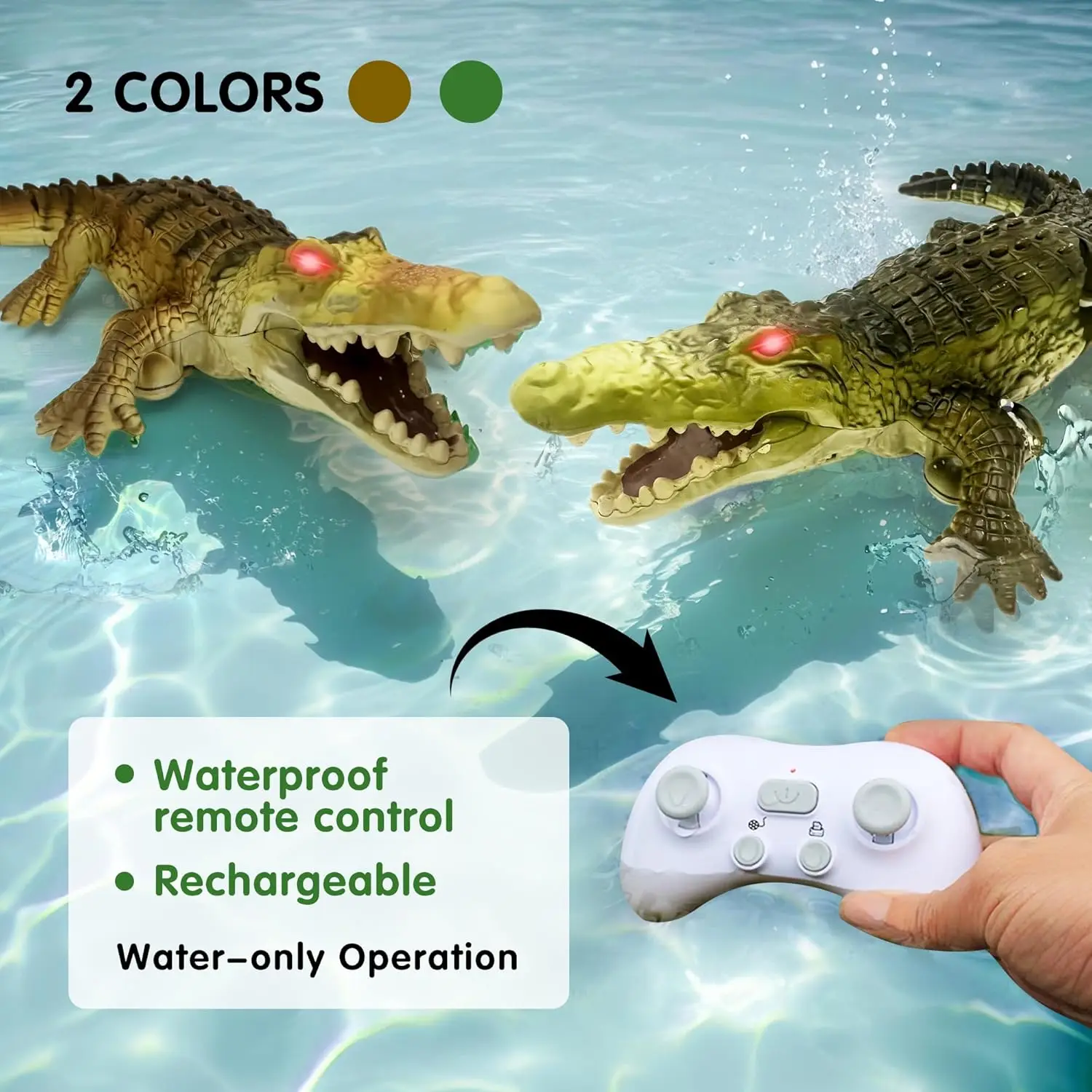 Remote Control Crocodile Water - огляд і ціна Rc Hobby Grade Boat