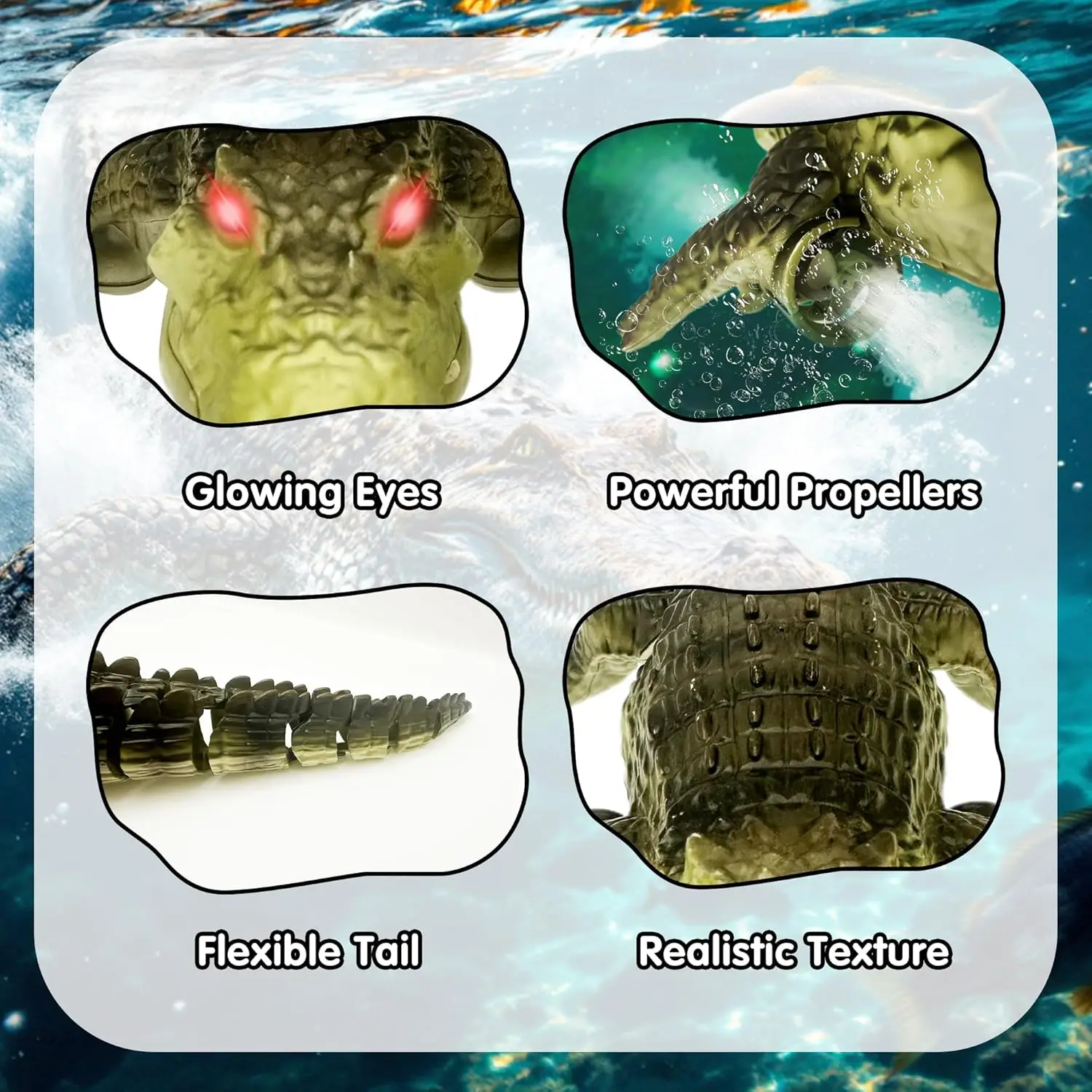Remote Control Crocodile Water - огляд і ціна Rc Hobby Grade Boat