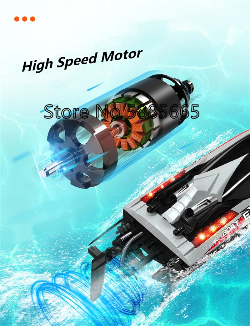 70KM/H High Speed Remote Contr - огляд і ціна Rc Hobby Grade Boat